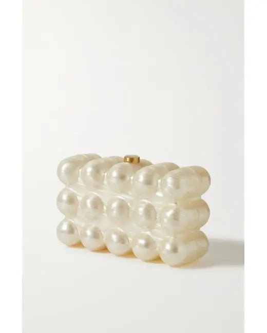 Acrylic bubble clutch bag women