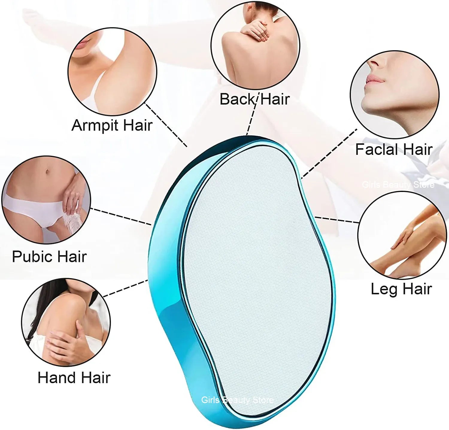 Crystal Hair Removal Eraser